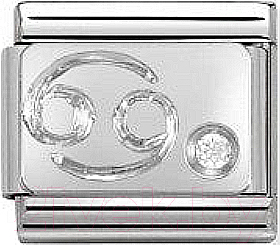 Звено для браслета NominatioN Знак зодиака Рак 330302/04 - фото