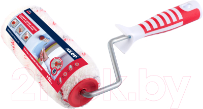 Валик малярный Акор Профи 180x48 Полиакрил для водных красок - фото