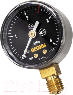 Манометр газовый Редиус 4.0 МПа / 102032 - фото
