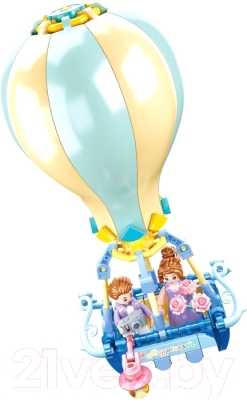 Конструктор Sluban Розовая мечта. Свадебный шар / M38-B0863 (124эл) - фото