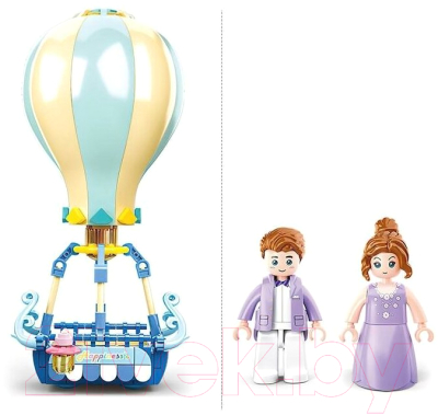 Конструктор Sluban Розовая мечта. Свадебный шар / M38-B0863 (124эл)