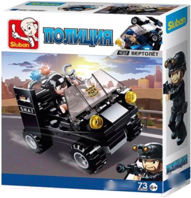 Конструктор Sluban Полиция / M38-B0638C - фото