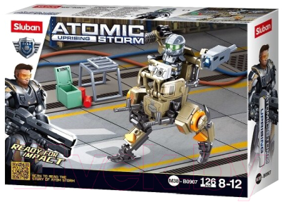 Конструктор Sluban Атомная буря / M38-B0907