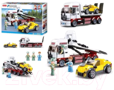 Конструктор Sluban Город. Эвакутор / M38-B0879