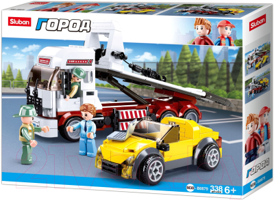 Конструктор Sluban Город. Эвакутор / M38-B0879
