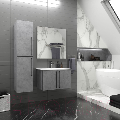 Зеркало Brevita MARS-02070-ЧмП