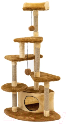 Комплекс для кошек Дарэленд Адель / 8756беж - фото