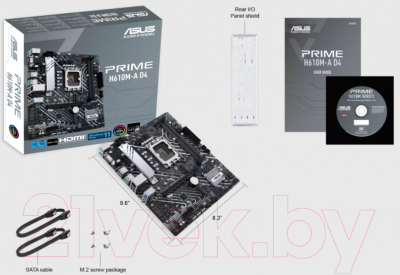 Материнская плата Asus Prime H610M-A D4