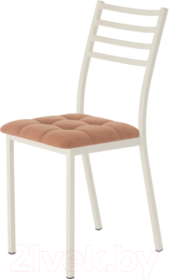 Стул AMC Comfort 4.3.4 (ткань терракот/слоновая кость) - фото