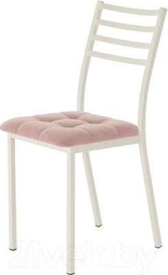 Стул AMC Comfort 4.3.7 (ткань розовый/слоновая кость) - фото