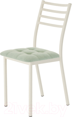 Стул AMC Comfort 4.3.10 (ткань мятный/слоновая кость) - фото