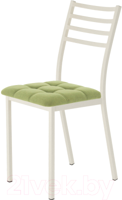 Стул AMC Comfort 4.3.11 (ткань фисташковый/слоновая кость) - фото