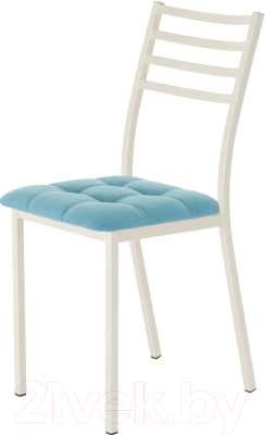 Стул AMC Comfort 4.3.13 (ткань бирюзовый/слоновая кость) - фото