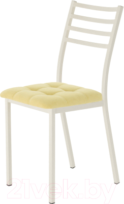 Стул AMC Comfort 4.3.15 (ткань желтый/слоновая кость) - фото