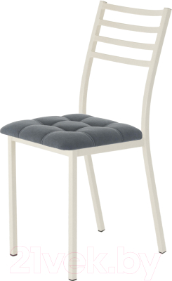 Стул AMC Comfort 4.3.16 (ткань антрацит/слоновая кость) - фото