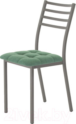 Стул AMC Comfort 4.4.9 (ткань зеленый/графит) - фото