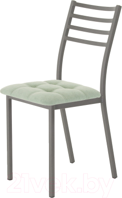 Стул AMC Comfort 4.4.10 (ткань мятный/графит) - фото