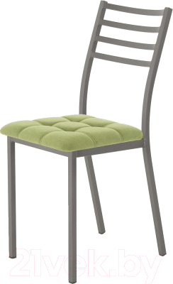 Стул AMC Comfort 4.4.11 (ткань фисташковый/графит) - фото