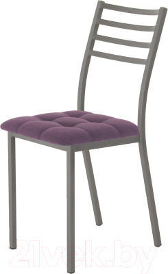 Стул AMC Comfort 4.4.14 (ткань баклажан/графит) - фото