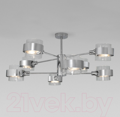 Люстра Евросвет 70127/8 (хром) - фото