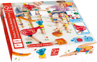 Конструктор Hape Каскад шариков / E1100_HP - фото