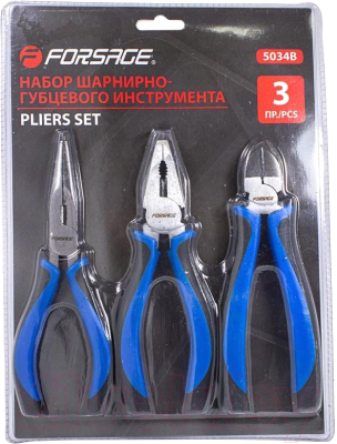 Набор губцевого инструмента Forsage F-5034B - фото