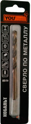 Сверло Yourtools HSS-Co 3.5x39x70мм - фото