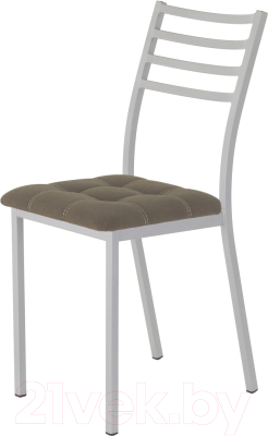 Стул AMC Comfort 4.5.2 (ткань венге/серебристый) - фото