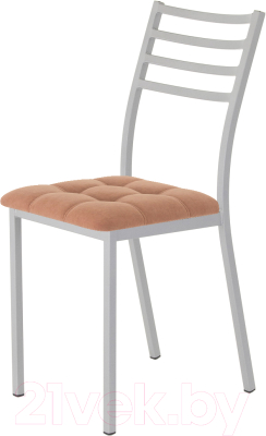 Стул AMC Comfort 4.5.4 (ткань терракот/серебристый) - фото