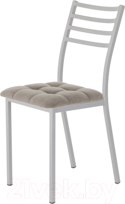 Стул AMC Comfort 4.5.17 (ткань капучино/серебристый) - фото