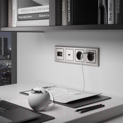 Лицевая панель для розетки Werkel W1191102