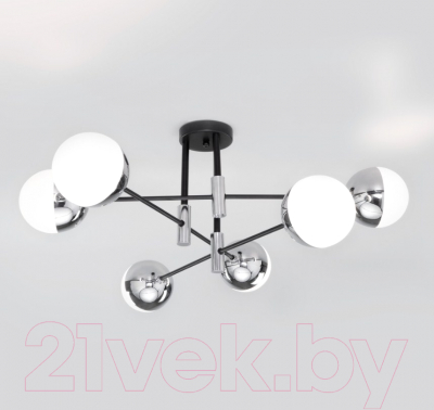 Люстра Евросвет Nuvola 70129/6 (хром) - фото