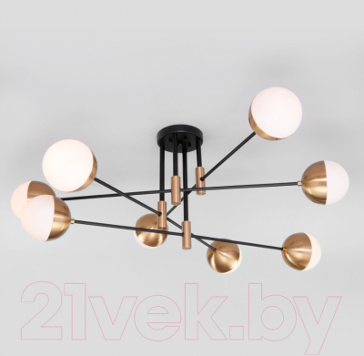 Люстра Евросвет Nuvola 70129/8 (латунь) - фото
