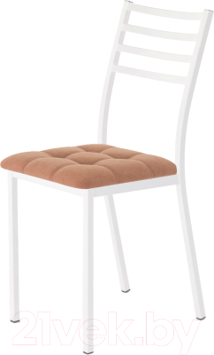 Стул AMC Comfort 4.6.4 (ткань терракот/белый) - фото