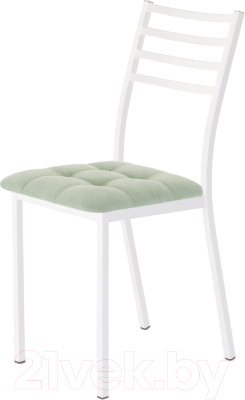 Стул AMC Comfort 4.6.10 (ткань мятный/белый) - фото
