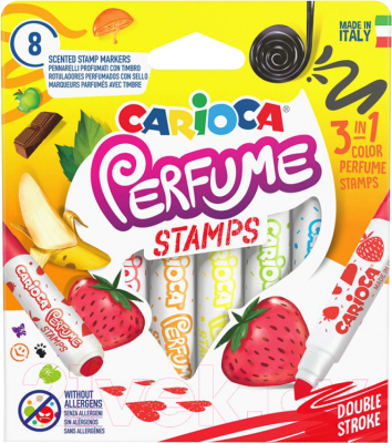Фломастеры Carioca Perfume Stamps / 42988 - фото