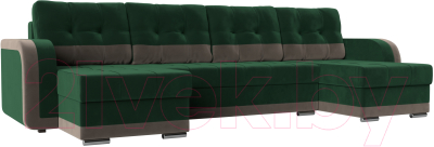 Диван П-образный Лига Диванов Марсель П 121 - фото