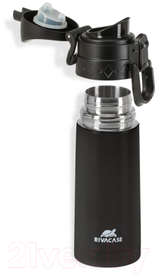 Термос для напитков Rivacase 90351BK
