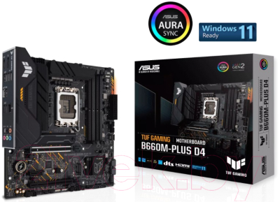 Материнская плата Asus TUF Gaming B660M-Plus D4