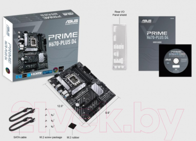 Материнская плата Asus Prime H670-Plus D4