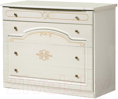 Комод ФорестДекоГрупп Щара (слоновая кость) - фото