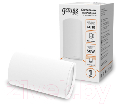 Потолочный светильник Gauss Basic HD060