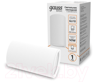 Потолочный светильник Gauss Basic HD060