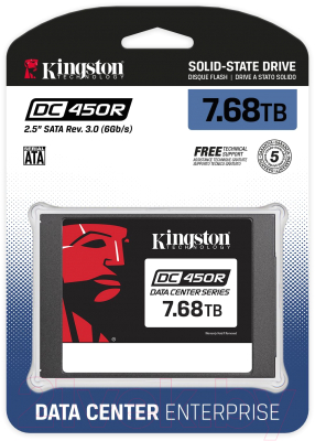 SSD диск Kingston DC450R 7.68TB (SEDC450R/7680G)