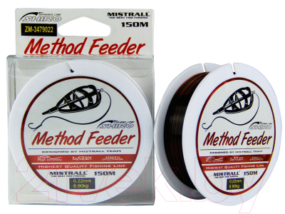 Леска монофильная Mistrall Shiro M.Feeder 0.20мм 150м / ZM-3479020 - фото