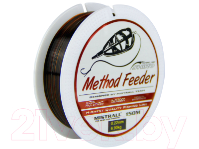 Леска монофильная Mistrall Shiro M.Feeder 0.22мм 150м / ZM-3479022
