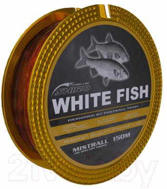 Леска монофильная Mistrall Shiro White Fish 0.22мм 150м / ZM-3476022 - фото