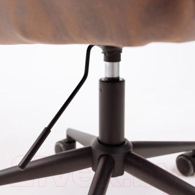 Кресло офисное AksHome Barren (винтажный коричневый/черный)