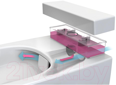 Унитаз подвесной VitrA Metropole / 7672B003-1687