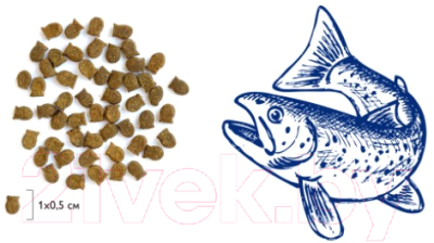 Сухой корм для кошек Brit Cat Sterilized Salmon & Chicken / 5049868 (8кг)